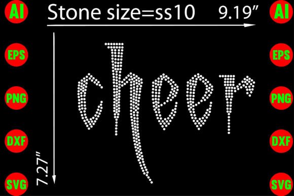 Cheer Rhinestone Templates: Sparkle for Every Project