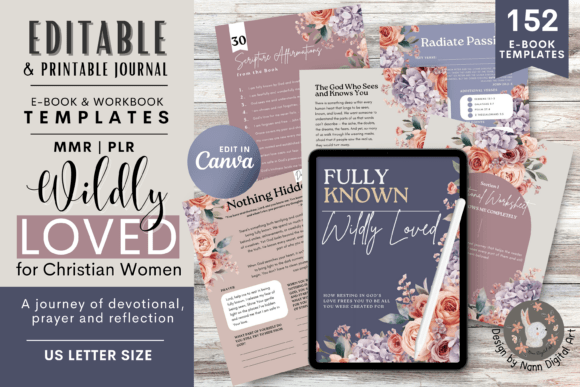 Devotional Journal Canva Ebook Templates: Creating Meaningful Faith-Based Content Without the Overwhelm