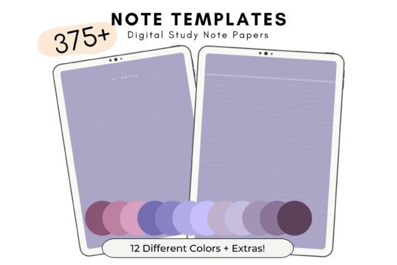 Dreaming Digital Note Templates: Organize Your Thoughts in Style