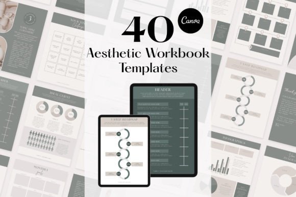 Elevate Your Workflow: A Deep Dive into Aesthetic Workbook Templates for Canva