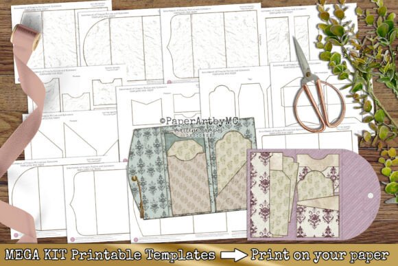 Mastering the Art of Paper Craft: Getting the Most Out of Your Junk Journal Folio Templates Mega Kit