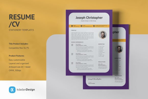 Resume CV PSD Design Templates Vol 180: A Practical Tool for Modern Job Seekers