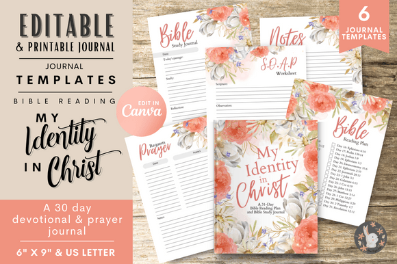 Structure Your Faith: Devotional and Prayer Journal Templates for Daily Growth