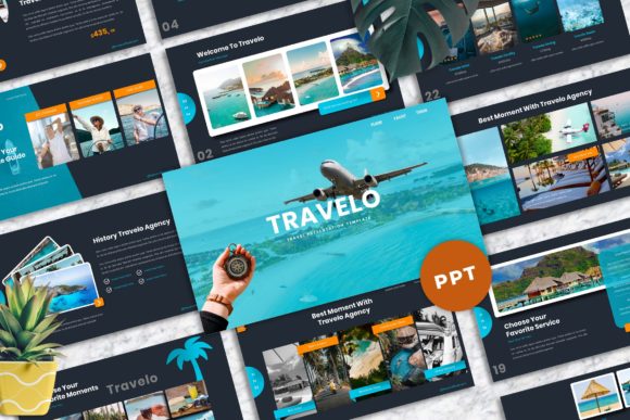 Travelo: A Versatile Template for Professional Presentations