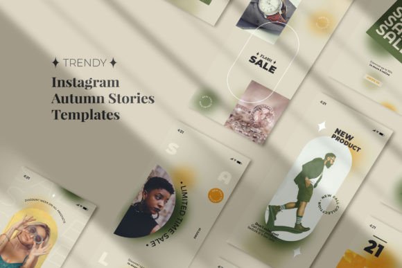 Trendy Autumn Story Templates: Elevate Your Instagram Game