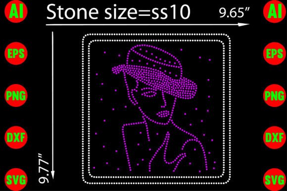 Women Rhinestone Templates: Your Key to Sparkling Custom Creations