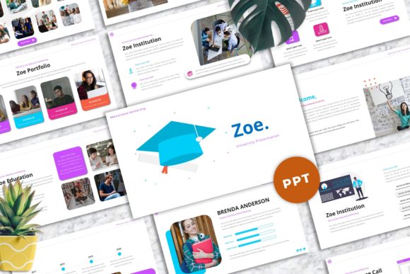 Zoe - University Powerpoint Templates: A Guide to Professional Presentations